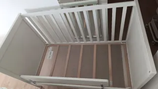 Cuna SUNDVIK blanca 60x120 cm