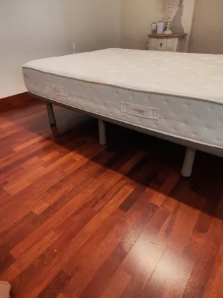 Colchón y Somier Base Tapizada Sonpura