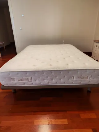 Colchón y Somier Base Tapizada Sonpura