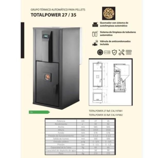 Caldera Pellets TOTALPOWER MAD2007
