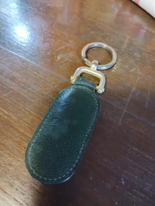 Portachiavi Missoni Verde Pelle