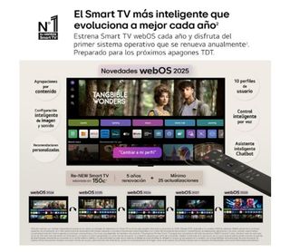 TV con Mueble LG 50 UHD 4K 50UA73006LA