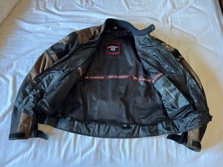 Chaqueta Moto Verano.  Negra/Marrón Marca: FREEDAY