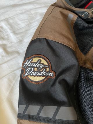 Chaqueta Moto Verano.  Negra/Marrón Marca: FREEDAY