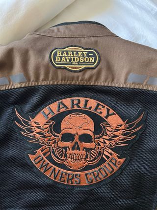 Chaqueta Moto Verano.  Negra/Marrón Marca: FREEDAY