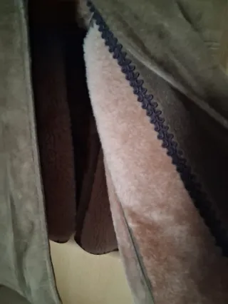 Abrigo largo mujer borreguito. Marca Horst Mandell