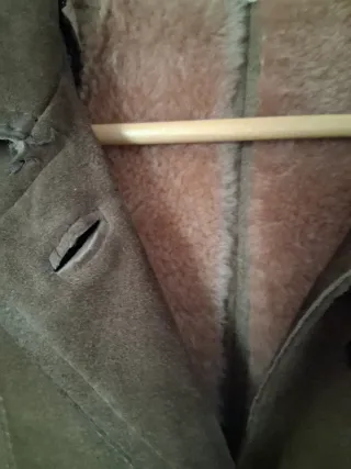 Abrigo largo mujer borreguito. Marca Horst Mandell