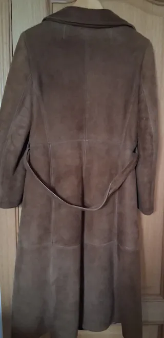 Abrigo largo mujer borreguito. Marca Horst Mandell