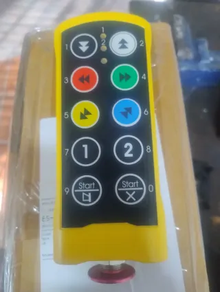 Adhesivo indicación maniobras TeleRadio 860