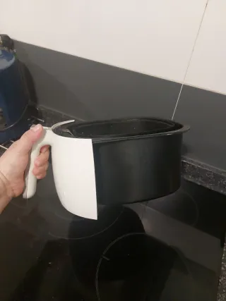 Freidora de aire Philips blanca