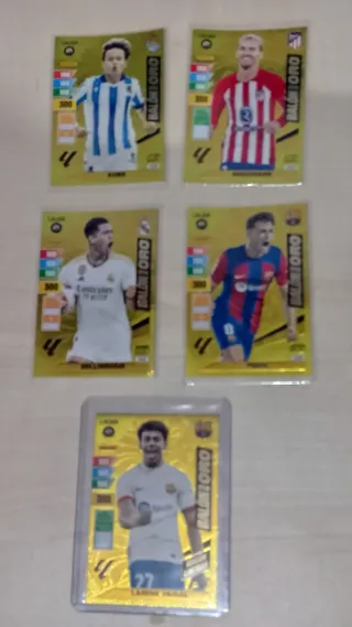 Lote Balón de Oro y Momentum Adrenalyn Panini