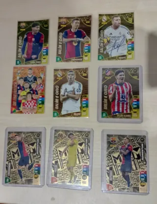 Lote Balón de Oro y Momentum Adrenalyn Panini