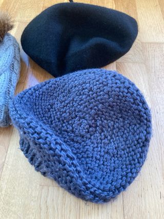 Gorros, boinas lana y alpaca nuevos