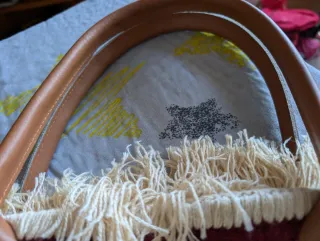 Borsa con fantasia tappeto