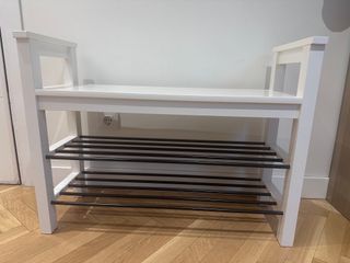 Banco Zapatero Ikea Hemnes Blanco