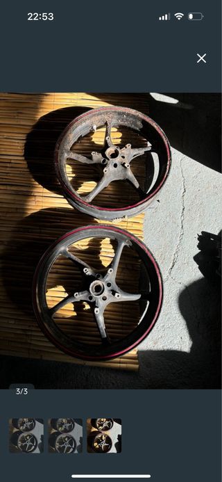 Llanta Delantera Yamaha R6