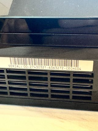 PlayStation 3 60GB Retrocompatibile YLOD