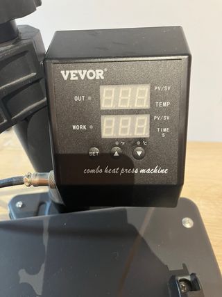 Plancha VEVOR para camisetas, gorras, tazas