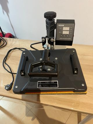 Plancha VEVOR para camisetas, gorras, tazas