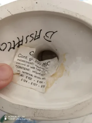 Centrotavola Cesto Ceramica Bassano Vintage Fiore