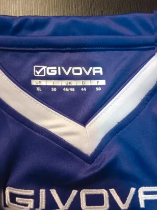 Camiseta GIVOVA Revolution Unisex Azul/Blanco