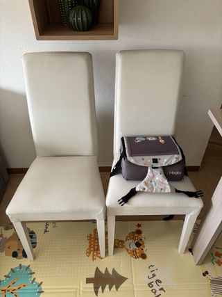 Mesa comedor ampliable + 4 sillas