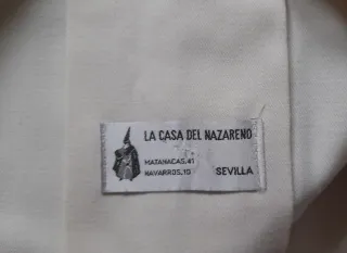 Túnica Nazareno  de la Hdad   de la Trinidad