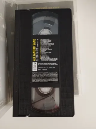 VHS Concierto Alejandro Sanz - Tour Más 98