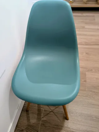 Silla Oslo Azul/Teal
