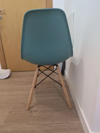 Silla Oslo Azul/Teal