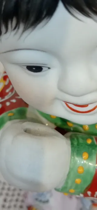 Statuina vintage porcellana orientale