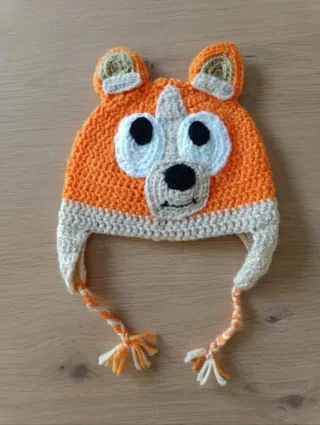 Gorros Bluey y Bingo de lana HAGO ENVÍOS