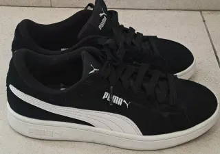 Zapatillas Puma Negras y Blancas