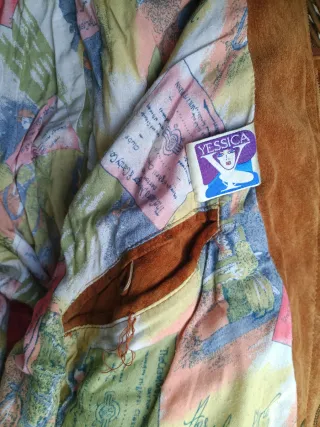 Cazadora de ante marrón Talla XL