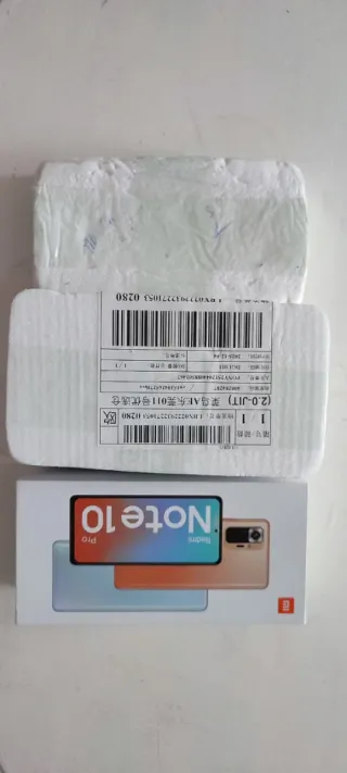 Xiaomi Redmi Note 10Pro 128GB/6GB RAM sin arañazos