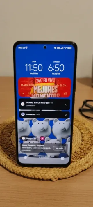 Xiaomi Redmi Note 10Pro 128GB/6GB RAM sin arañazos