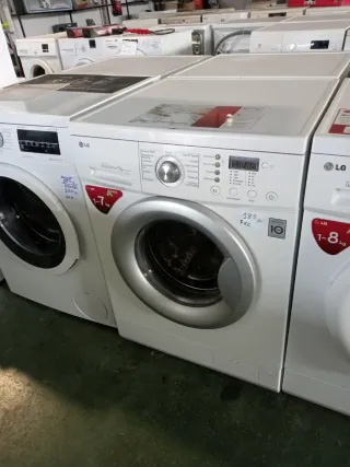 Lavadora LG Direct Drive 7kg Gris