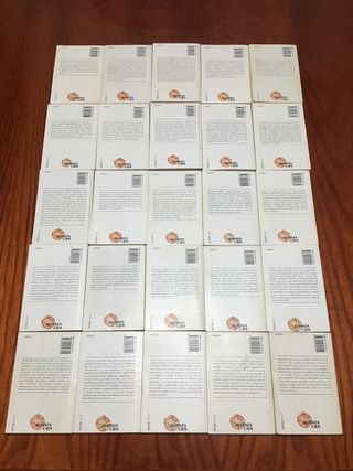 Lote 25 libros bolsillo colección Alianza Cien