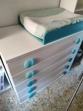Cómoda cambiador bebé