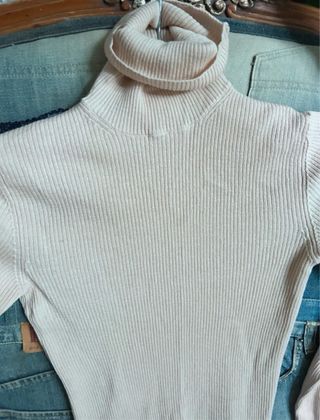 Suéter Massimo Dutti Seda/Lana Talla XS Rosa