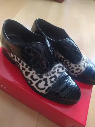 Zapatos Dansi Leopardo Talla 38