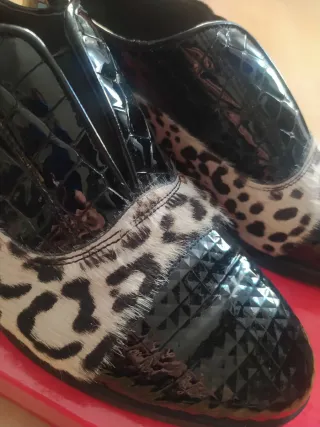 Zapatos Dansi Leopardo Talla 38