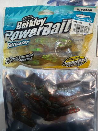 Lote vinilos pesca variados num.1