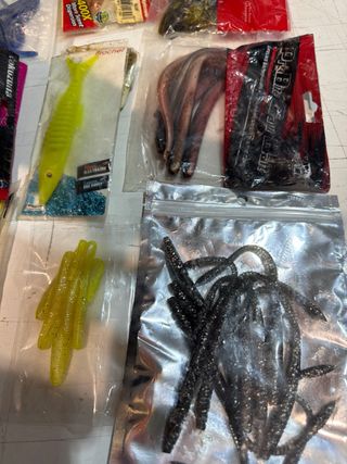 Lote vinilos pesca variados num.1