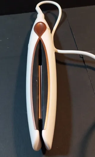 Piastra per capelli SURKER bianca e oro