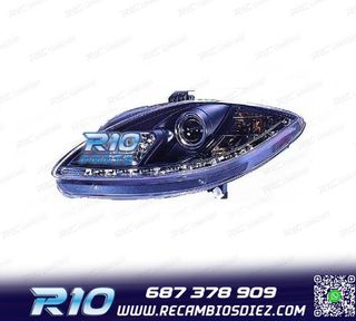 FAROS PARA SEAT TOLEDO LEON ALTEA 04-09 LUZ DIURNA REAL LED