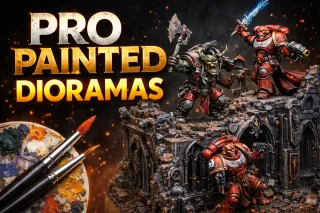 Pintor de miniaturas profesional