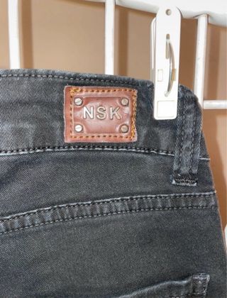 Jeans skinny NSK Italia donna neri