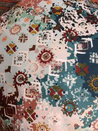 Funda Cojín Étnica Multicolor