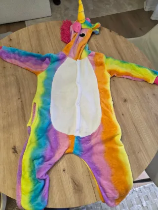 Disfraz Mono Unicornio Arcoíris